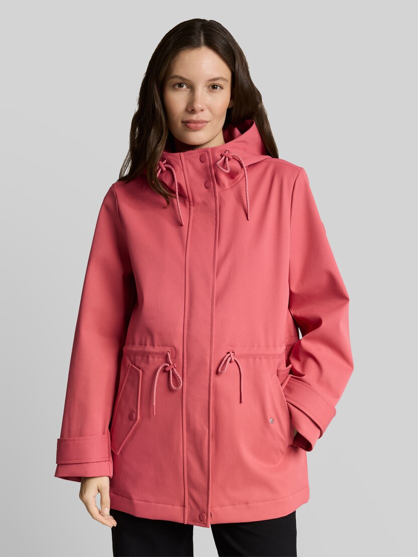 Parka van waterafstotend materiaal door Women, cozy pink