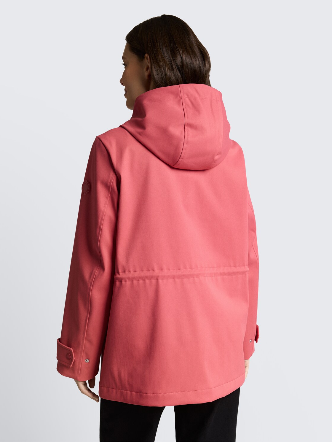 Parka aus wasserabweisendem Material - cozy pink - Model-Rückansicht