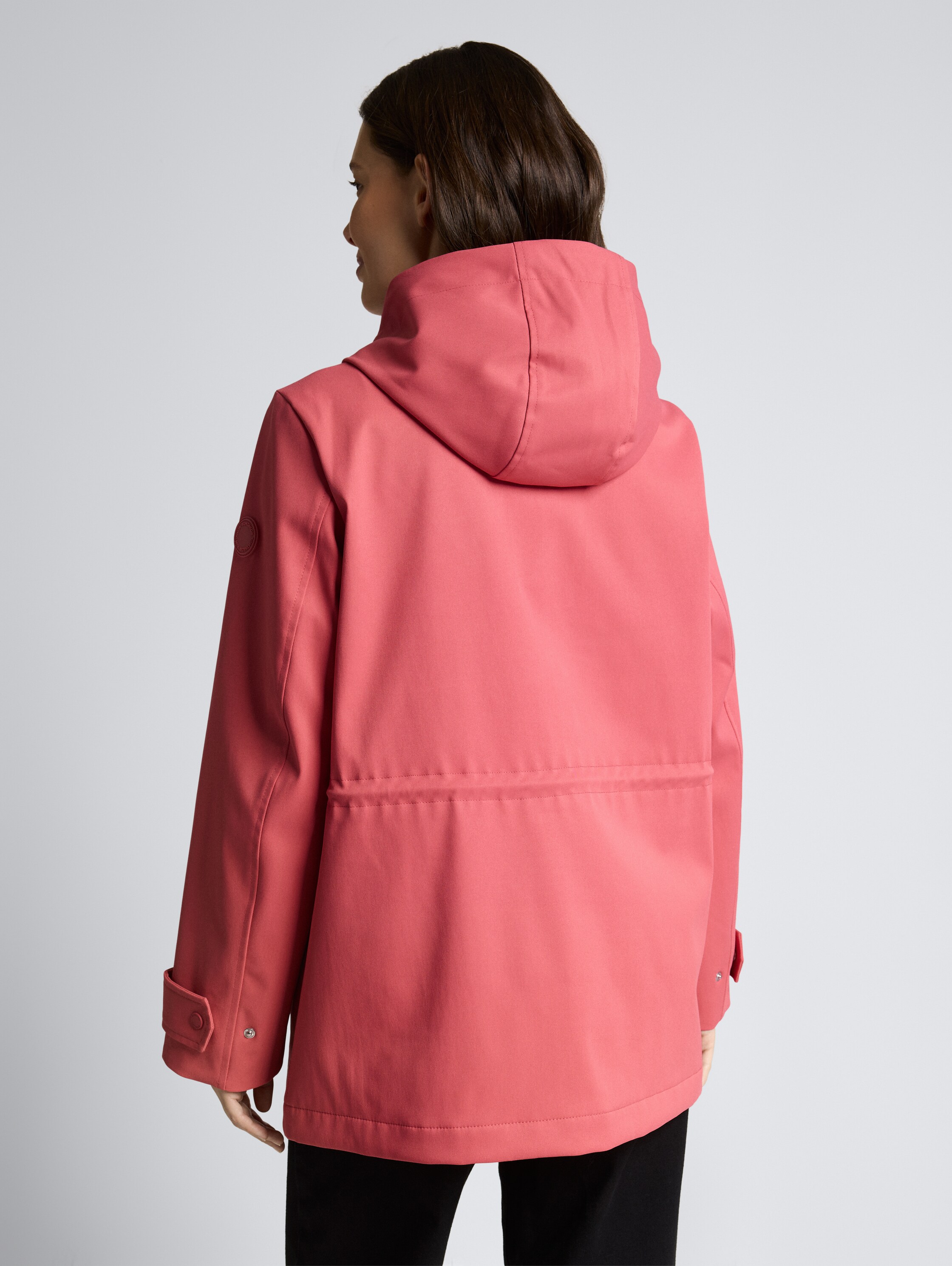 Parka aus wasserabweisendem Material - cozy pink - Model-Rückansicht