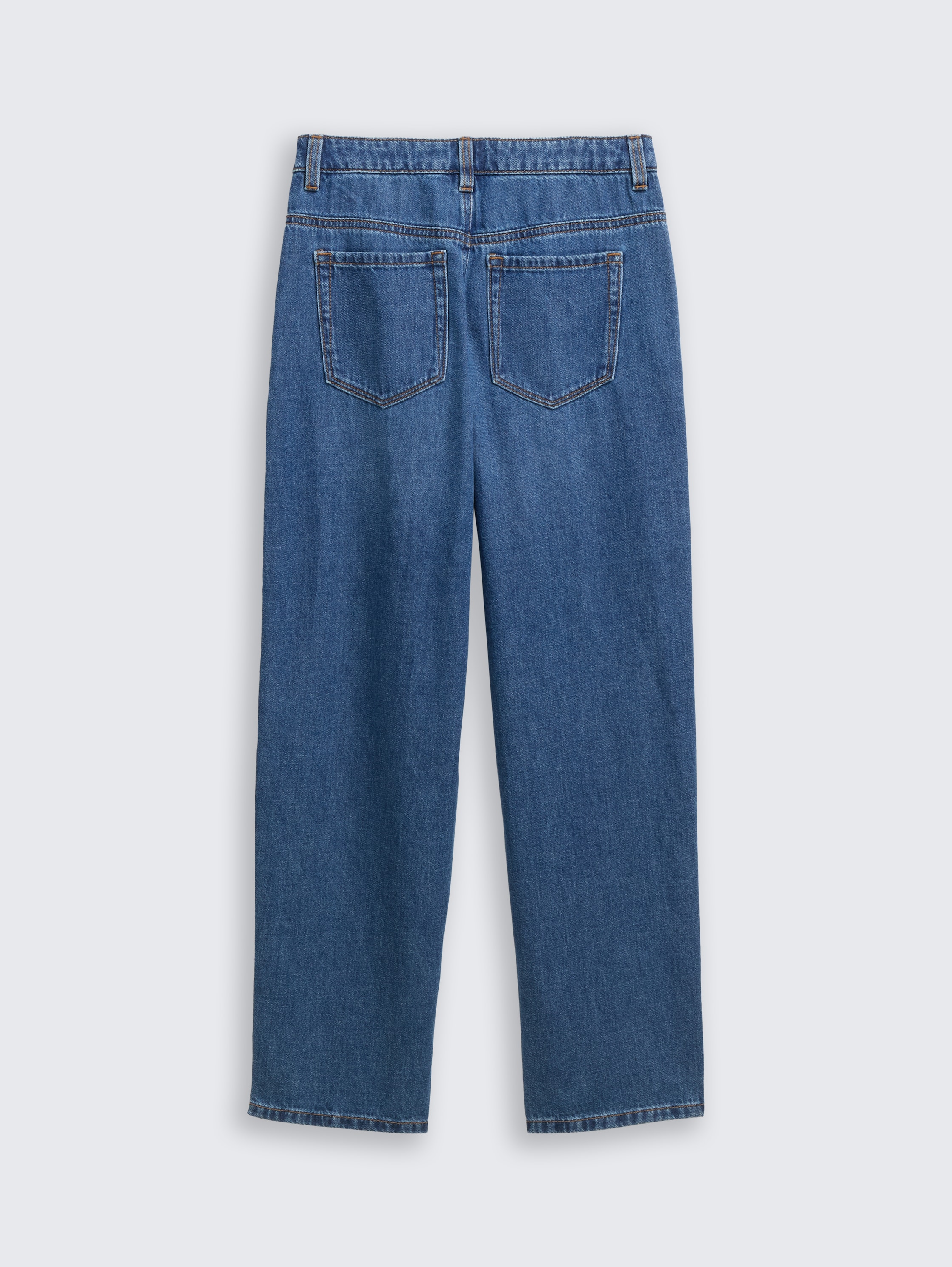 Relaxed fit jeans - Used Mid Stone Blue Denim
