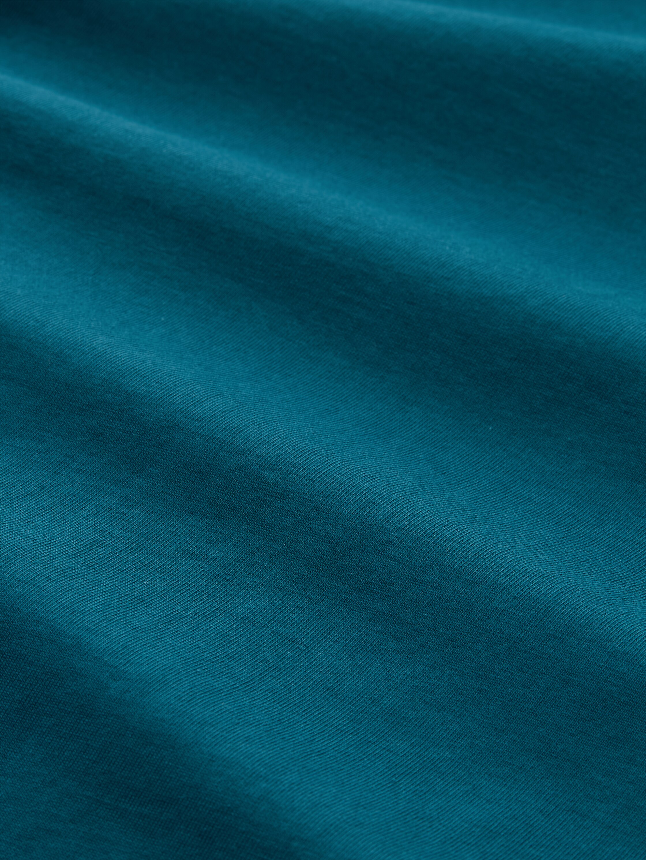 T-Shirt mit Print - Deep Meadow Green - Material-Ansicht