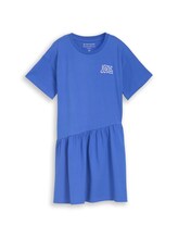 Ausgewählt, Mini-Kleid mit Print von Tom Tailor, blau