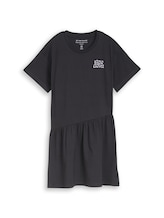 Nicht ausgewählt, Mini-Kleid mit Print von Tom Tailor, grau