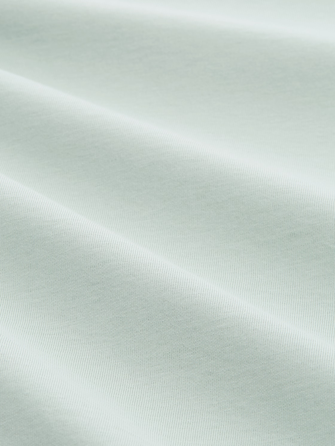 T-Shirt mit Logo-Print - soft greyish green - Material-Ansicht