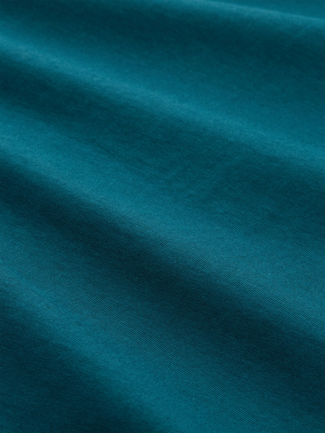 T-Shirt mit Logo-Print - Deep Meadow Green - Material-Ansicht