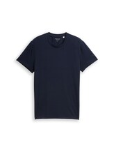 Ausgewählt, Basic Fitted T-Shirt von Tom Tailor, blau