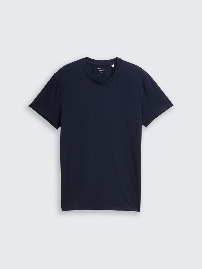Basic Fitted T-Shirt von Men, sky captain blue