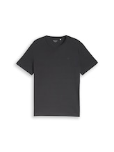 Sélectionné, T-shirt avec logo brodé par Tom Tailor, noires