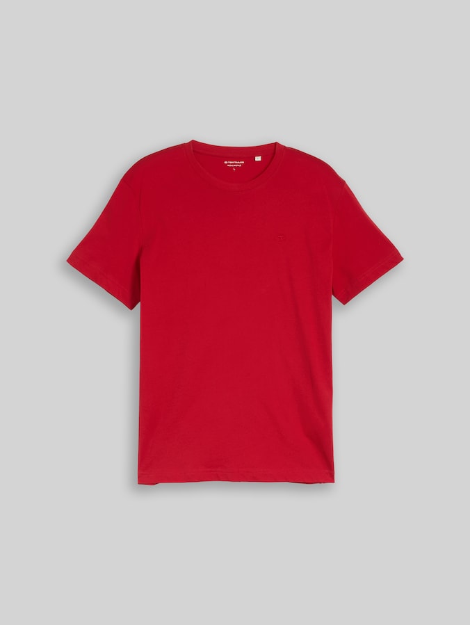 T-shirt avec logo brodé par Men, Samba Red