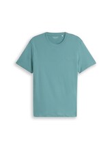 Sélectionné, T-shirt avec logo brodé par Tom Tailor, bleu
