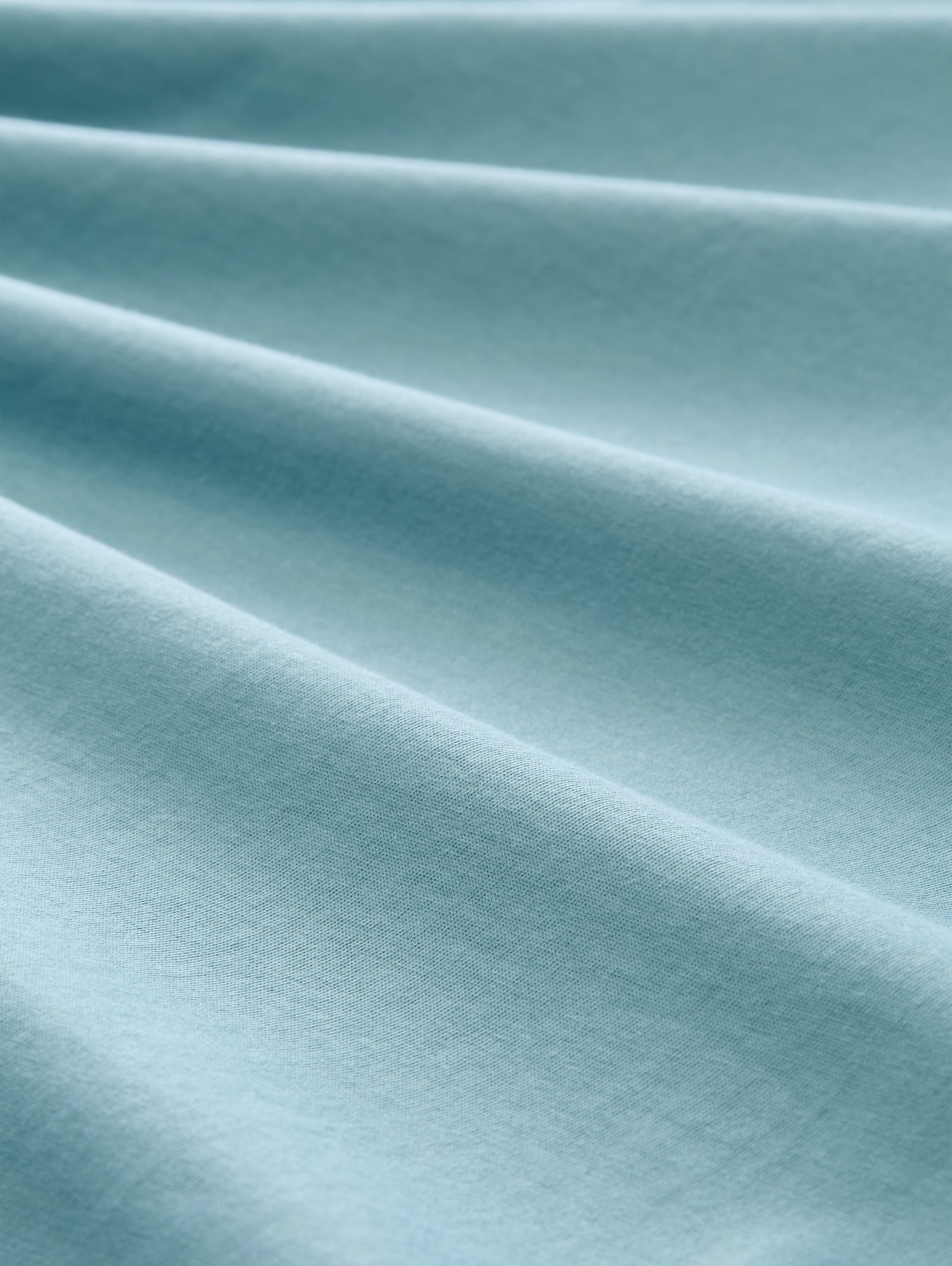 T-shirt avec logo brodé - Mineral Stone Blue - Vue de la matière