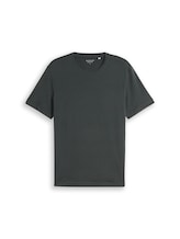 Non sélectionné, T-shirt avec logo brodé par Tom Tailor, verdoyant