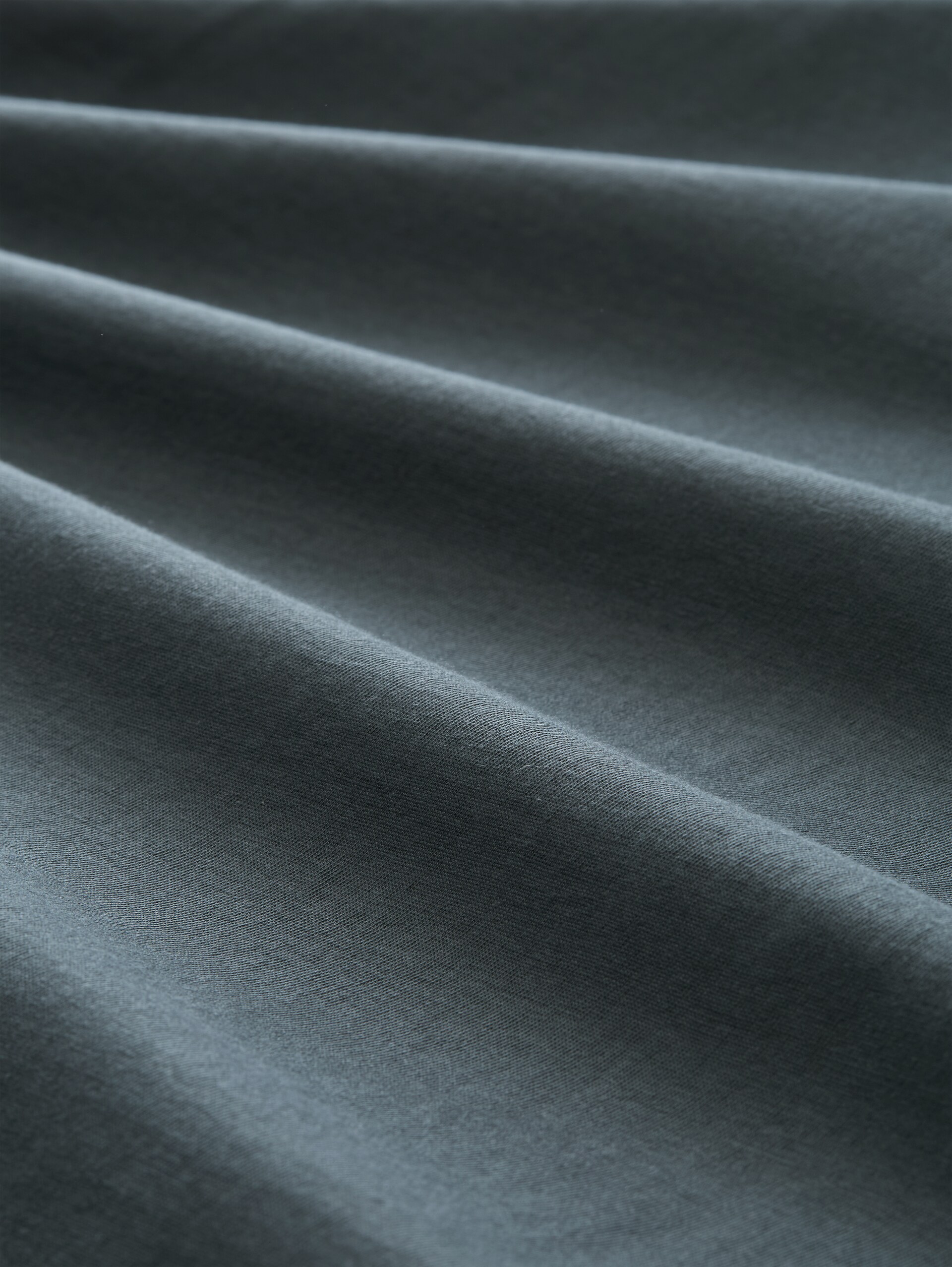 T-shirt avec logo brodé - Darkest Olive - Vue de la matière
