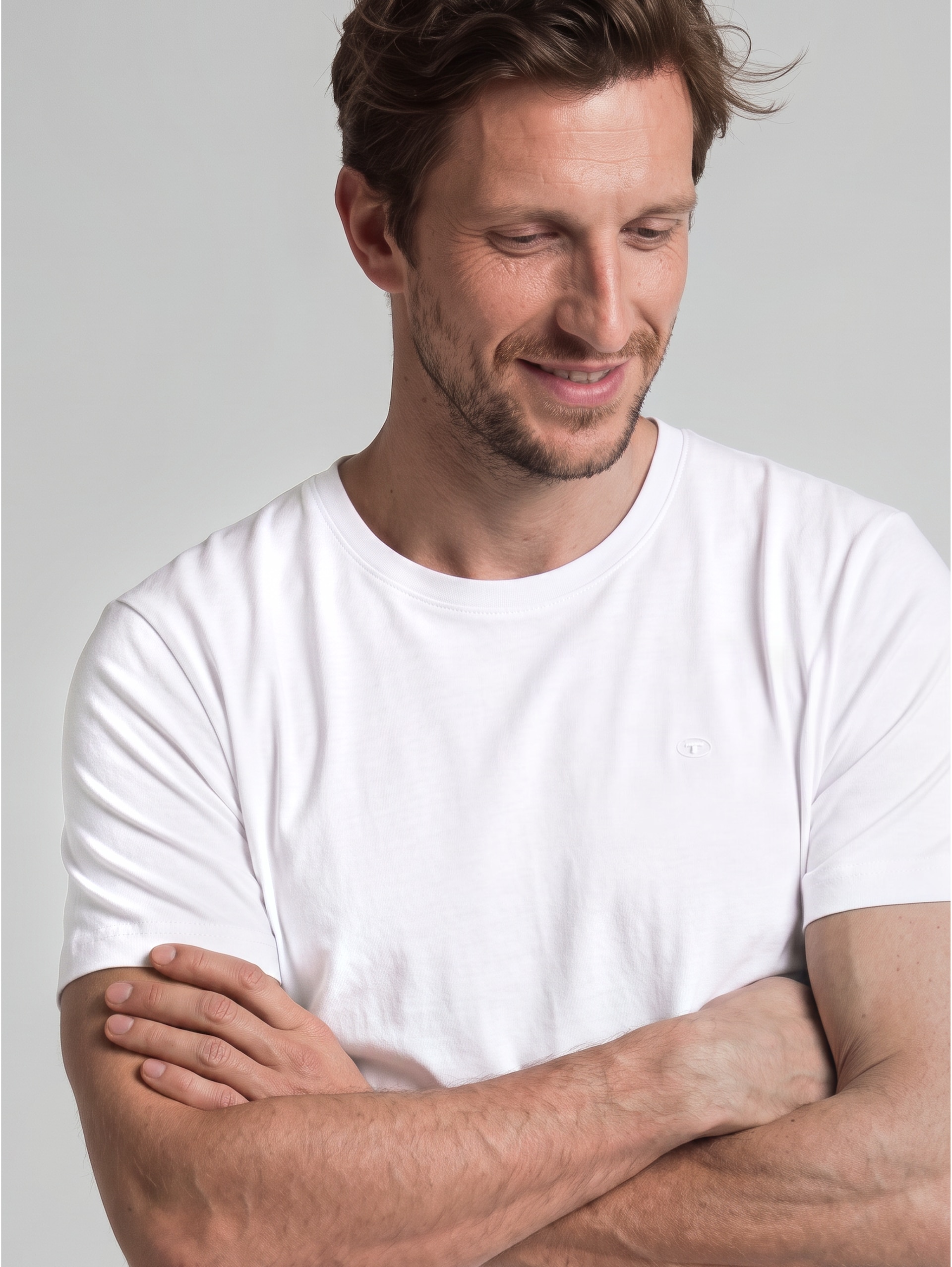 T-Shirt 1/2 - White - Vue détaillée du modèle