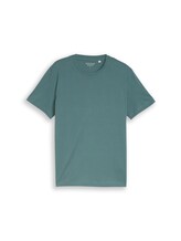 Non sélectionné, T-shirt avec logo brodé par Tom Tailor, verdoyant