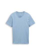 Non sélectionné, T-shirt avec logo brodé par Tom Tailor, bleu