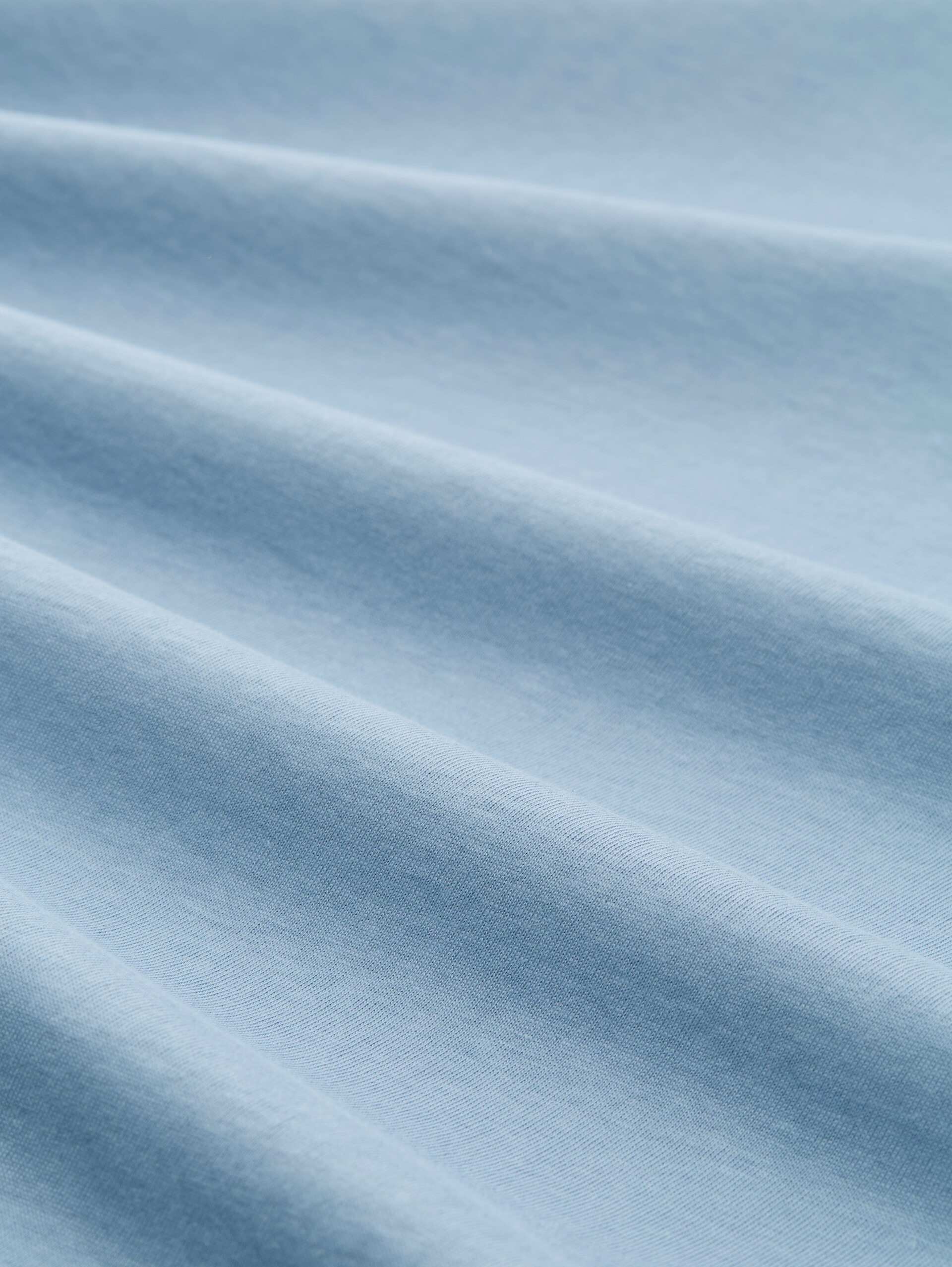 T-shirt avec logo brodé - mountain spring blue - Vue de la matière
