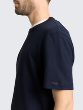T-shirt à structure gaufrée - sky captain blue - Vue détaillée du modèle