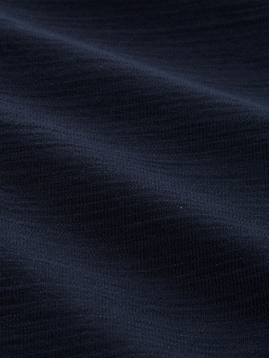 Sweatjacke mit Logo-Badge - sky captain blue - Material-Ansicht