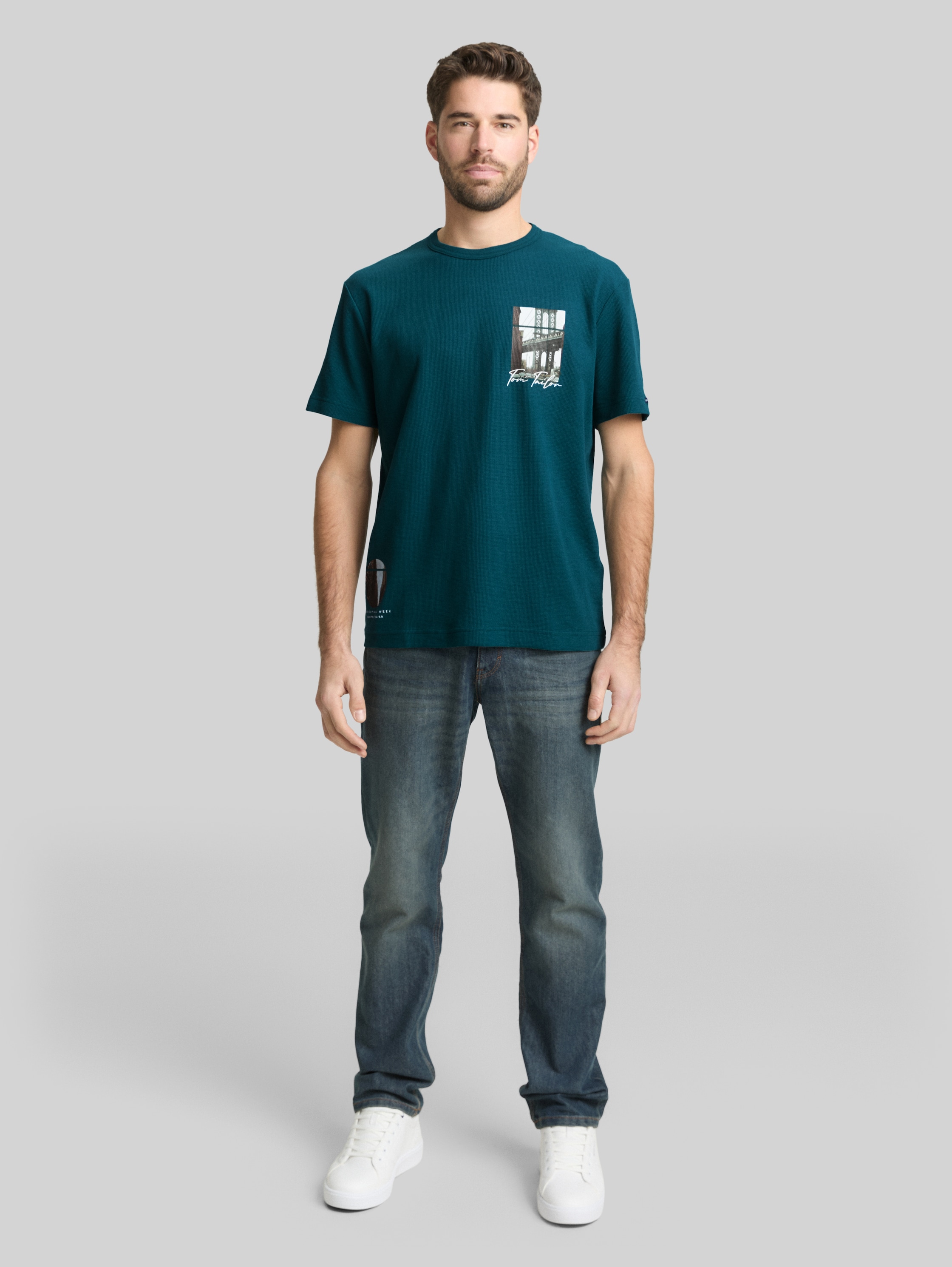 Majica s waffle teksturom - Image 4