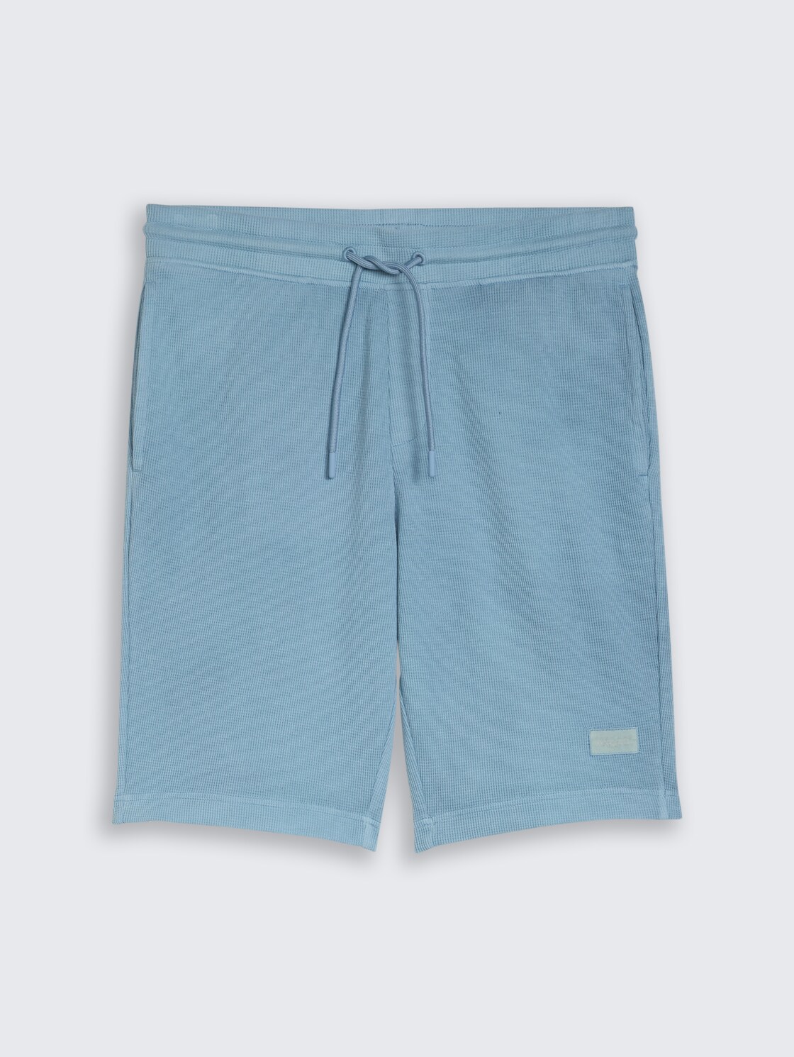 Shorts mit Waffelstruktur - mountain spring blue - Vorder-Produkt-Ansicht