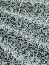 Fitted Poloshirt mit Allover-Print - mint round design