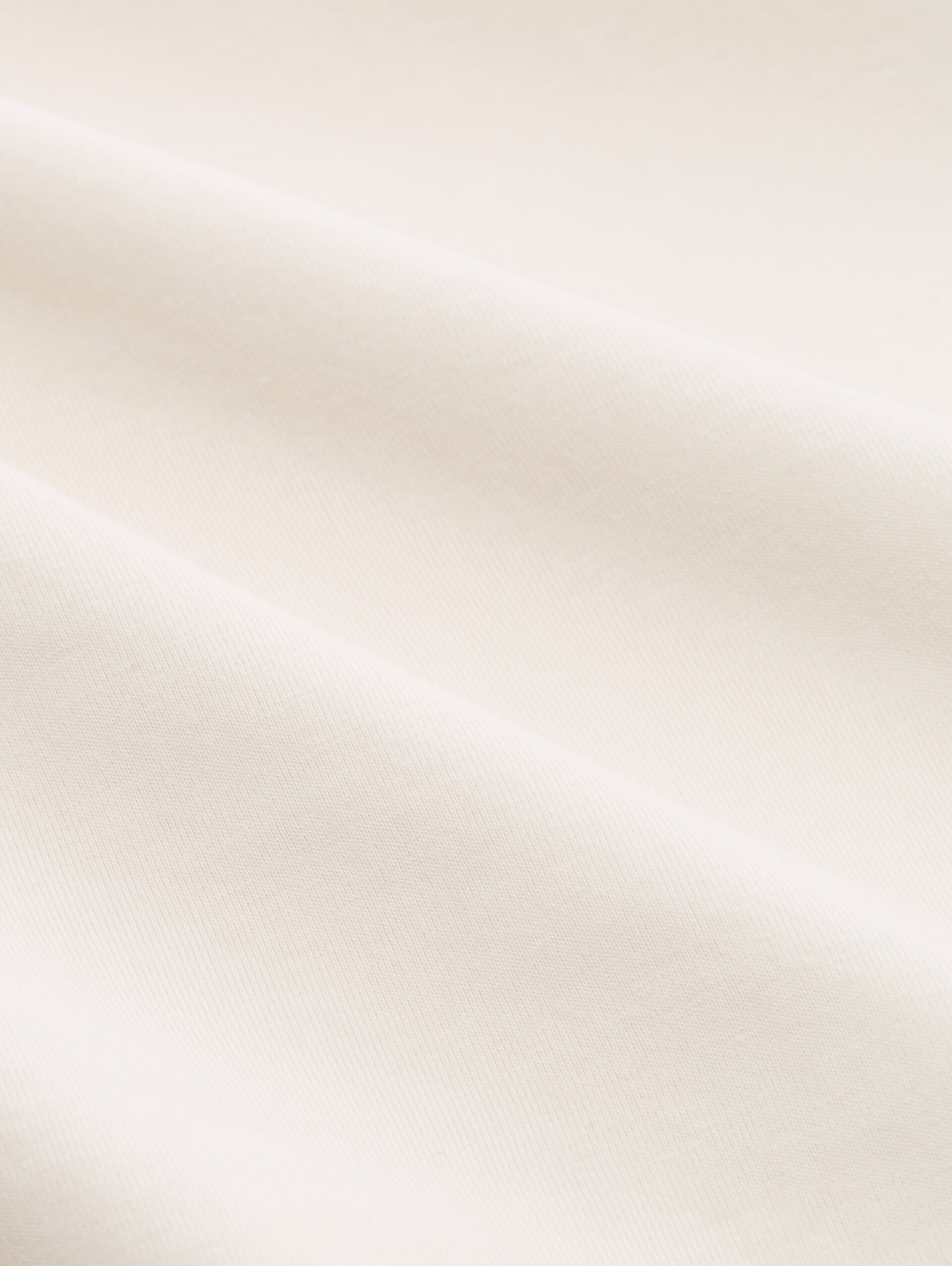 Fitted polo shirt with logo print - Gardenia White