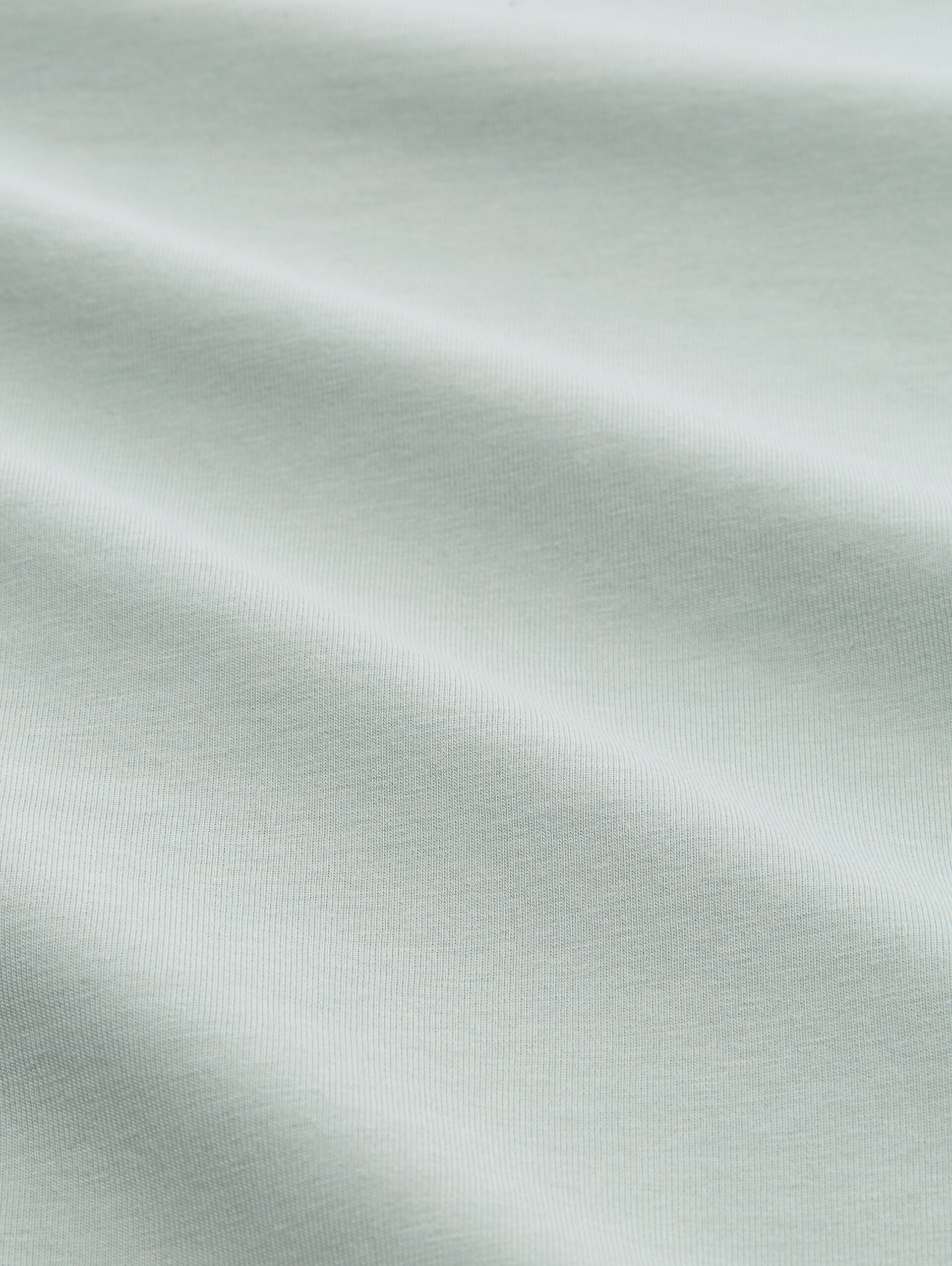 Fitted polo shirt with logo print - soft greyish green