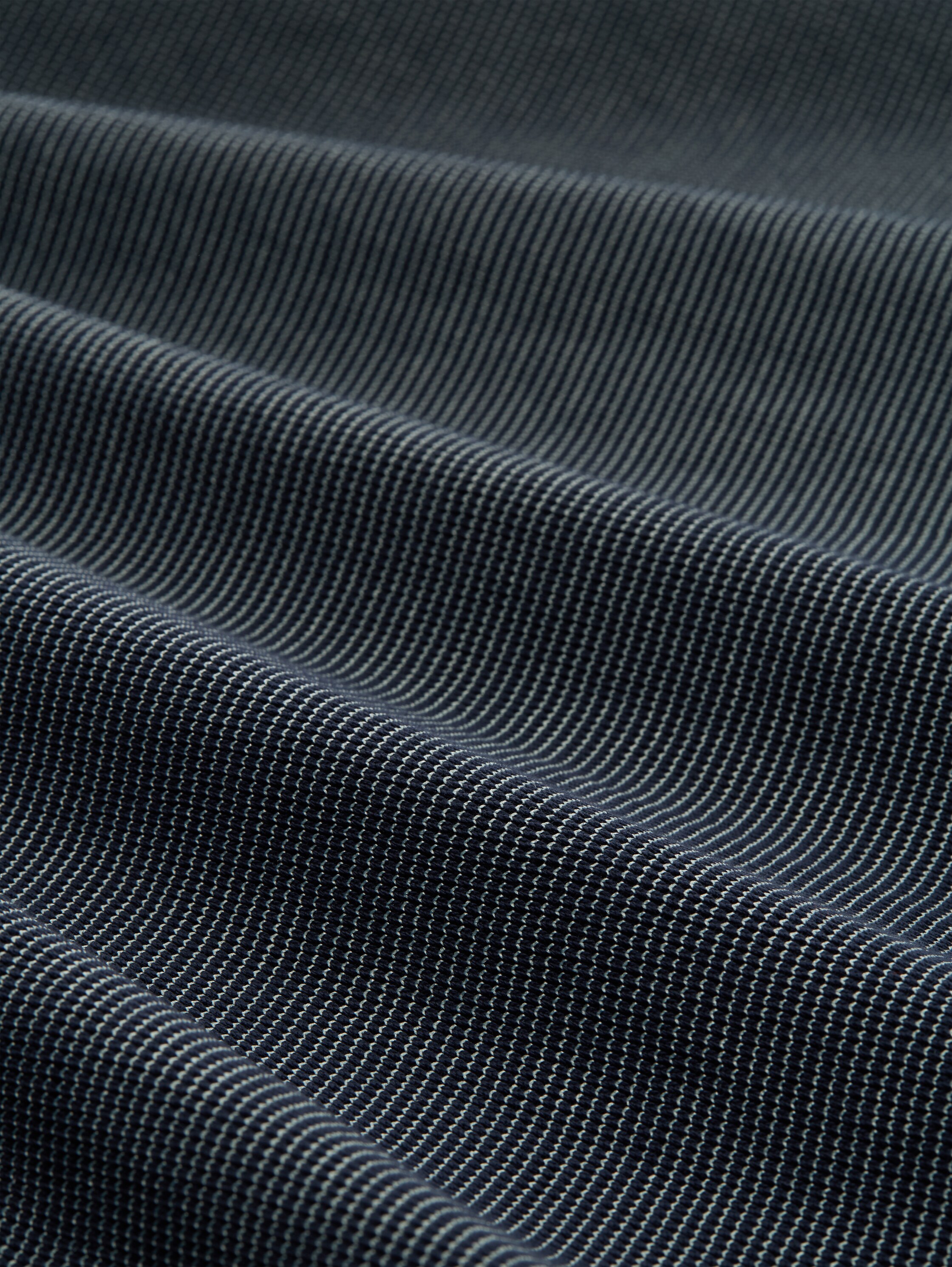 Sweat jacket with a stand-up collar - navy_green_stripe_structure - 