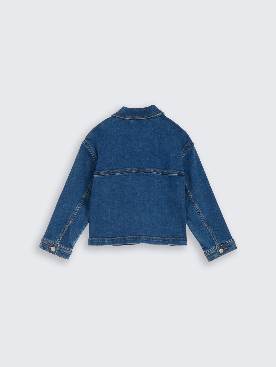 Jeansjacke mit Stretch - mid stone bright blue denim