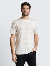 T-shirt avec motif - offwhite structure design - Découpe Vue de face du modèle
