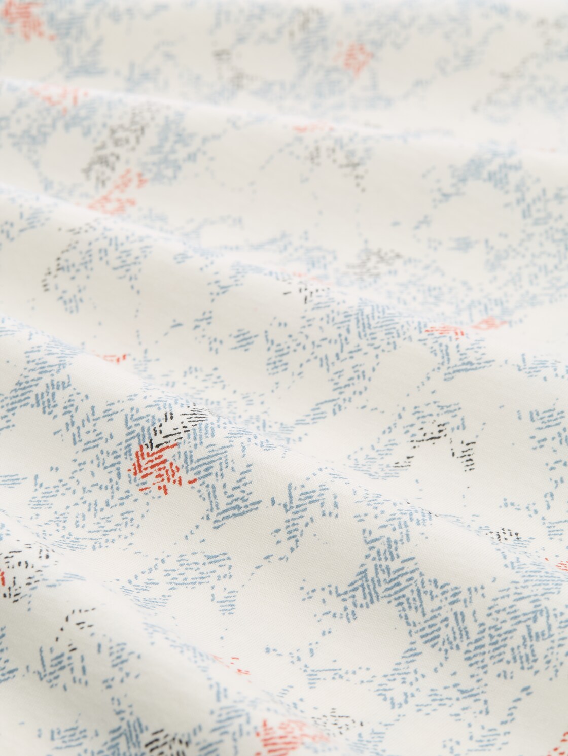 T-Shirt mit Muster - offwhite structure design - Material-Ansicht