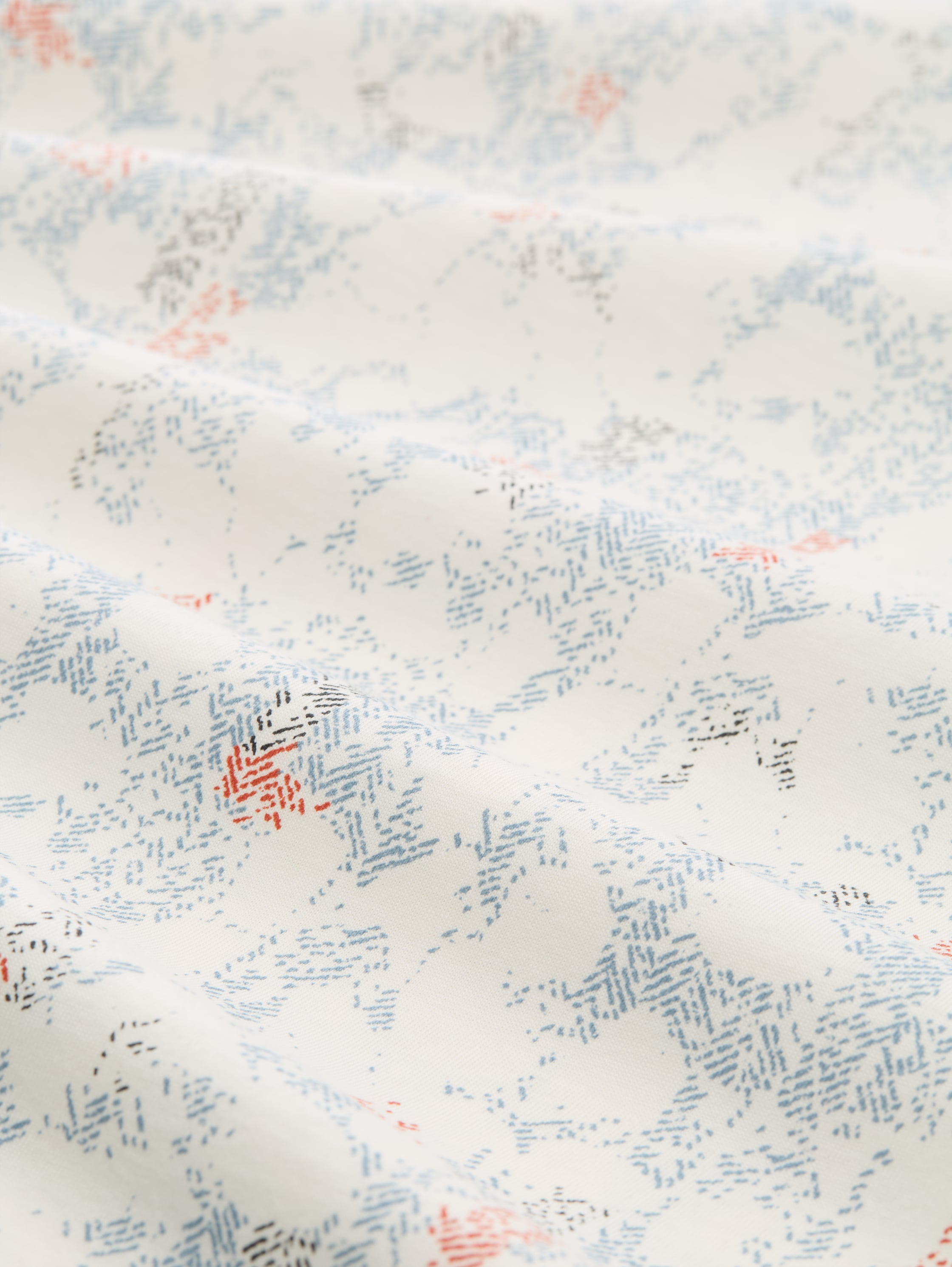 T-Shirt mit Muster - offwhite structure design - Material-Ansicht