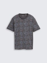 T-shirt avec motif - grey structure design - Vue de face du produit