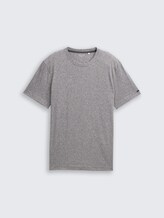 T-shirt met fijn streepmotief - white tarmac grey fine stripe - Product vooraanzicht