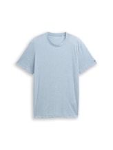 Sélectionné, T-shirt à fines rayures par Tom Tailor, bleu