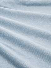 T-shirt met fijn streepmotief - spring blue fine stripe - Materiaalweergave