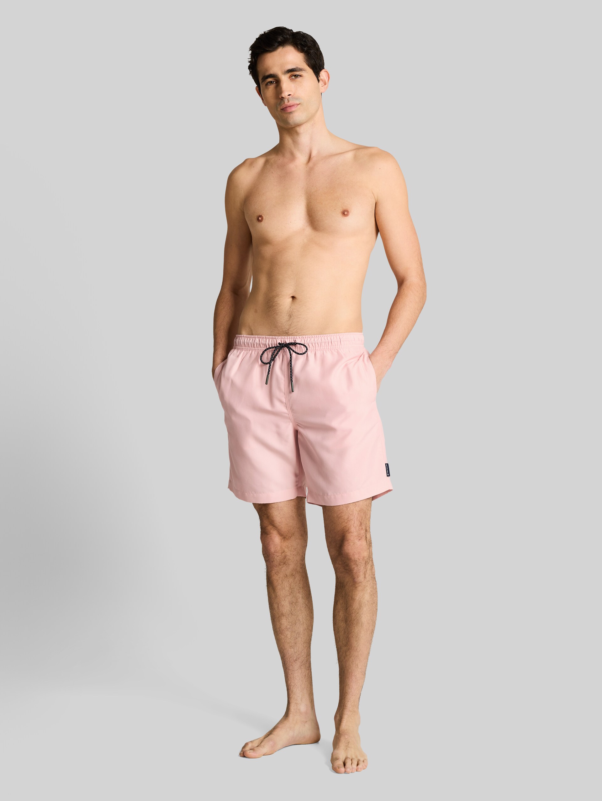 Short de bain avec cordon de serrage - Twinkle Pink - Vue de face du modèle