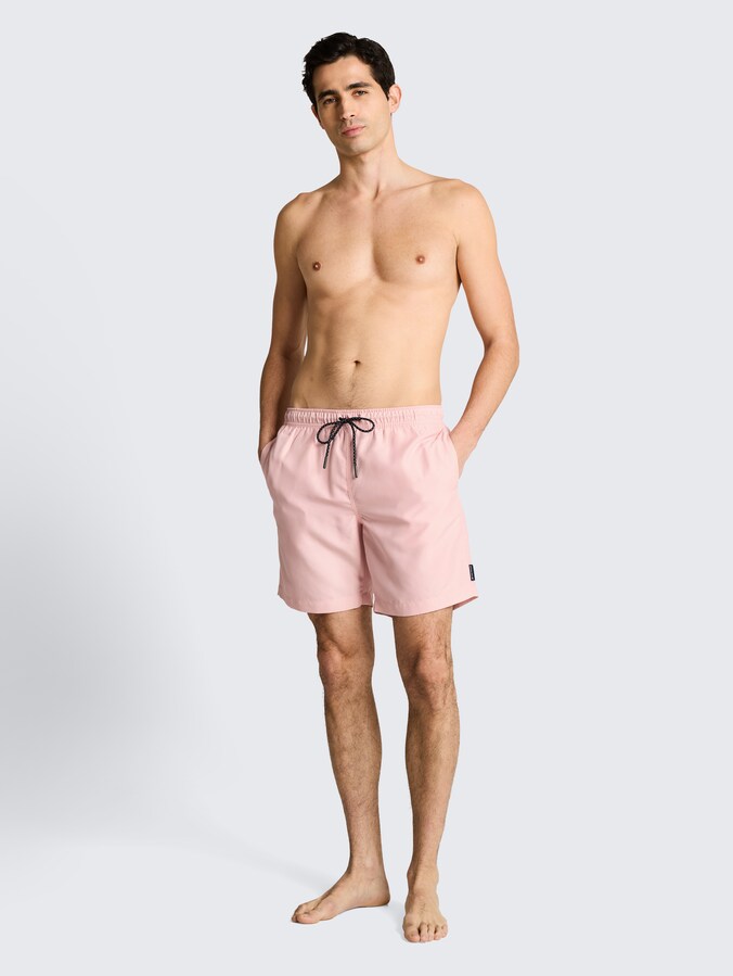 Zwemshort met trekkoord door Men, Twinkle Pink