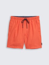 Short de bain avec cordon de serrage - Chili Orange - Vue de face du produit