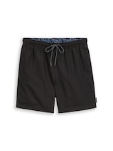 Non sélectionné, Short de bain avec cordon de serrage par Tom Tailor, 