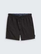 Short de bain avec cordon de serrage - Black - Vue de face du produit
