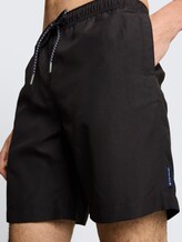 Short de bain avec cordon de serrage - Black - Vue détaillée du modèle
