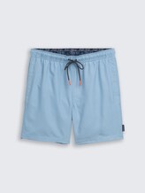 Short de bain avec cordon de serrage - mountain spring blue - Vue de face du produit