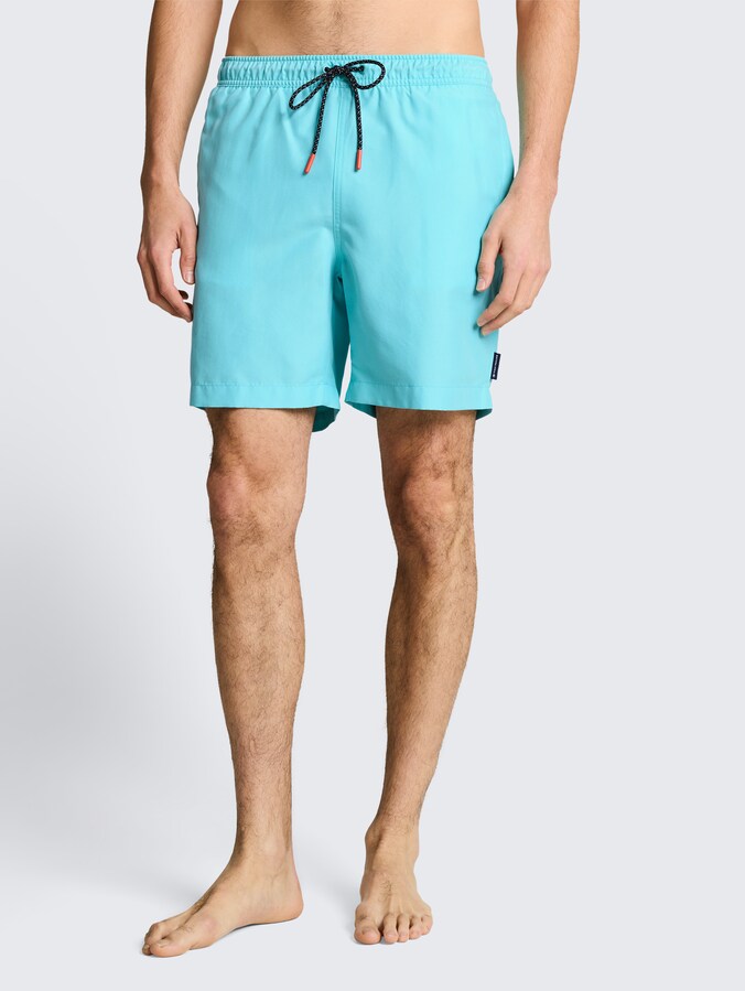 Badeshorts mit Kordelzug von Men, river teal