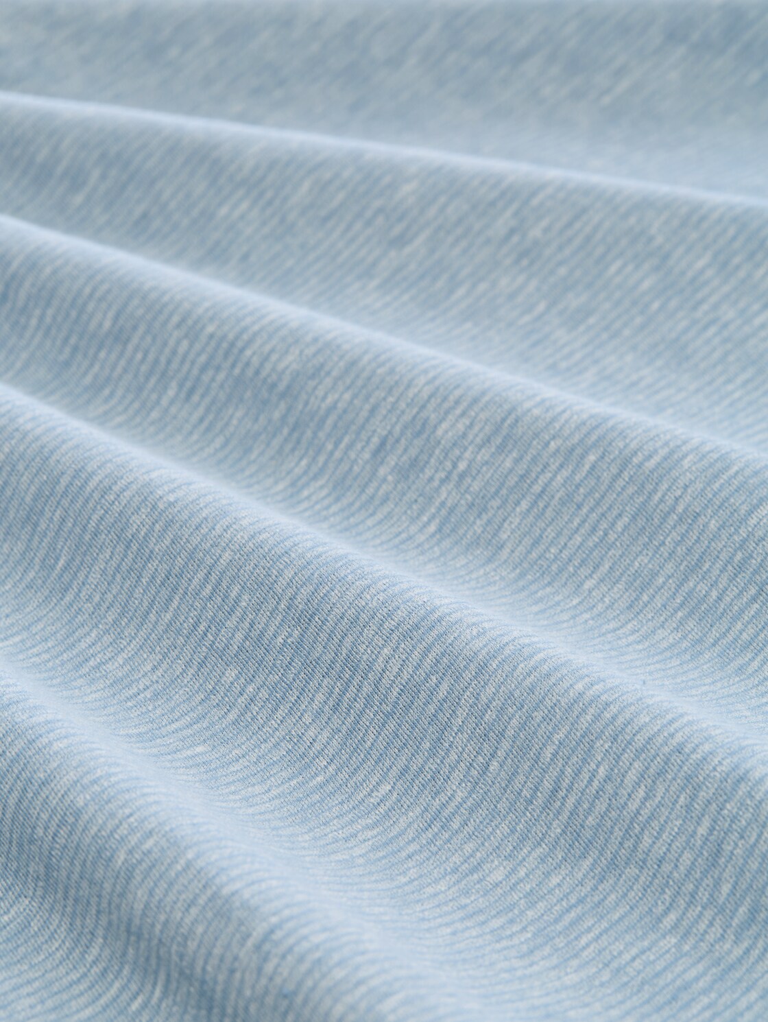 Henley T-Shirt mit feinem Streifenmuster - spring blue fine stripe - Material-Ansicht