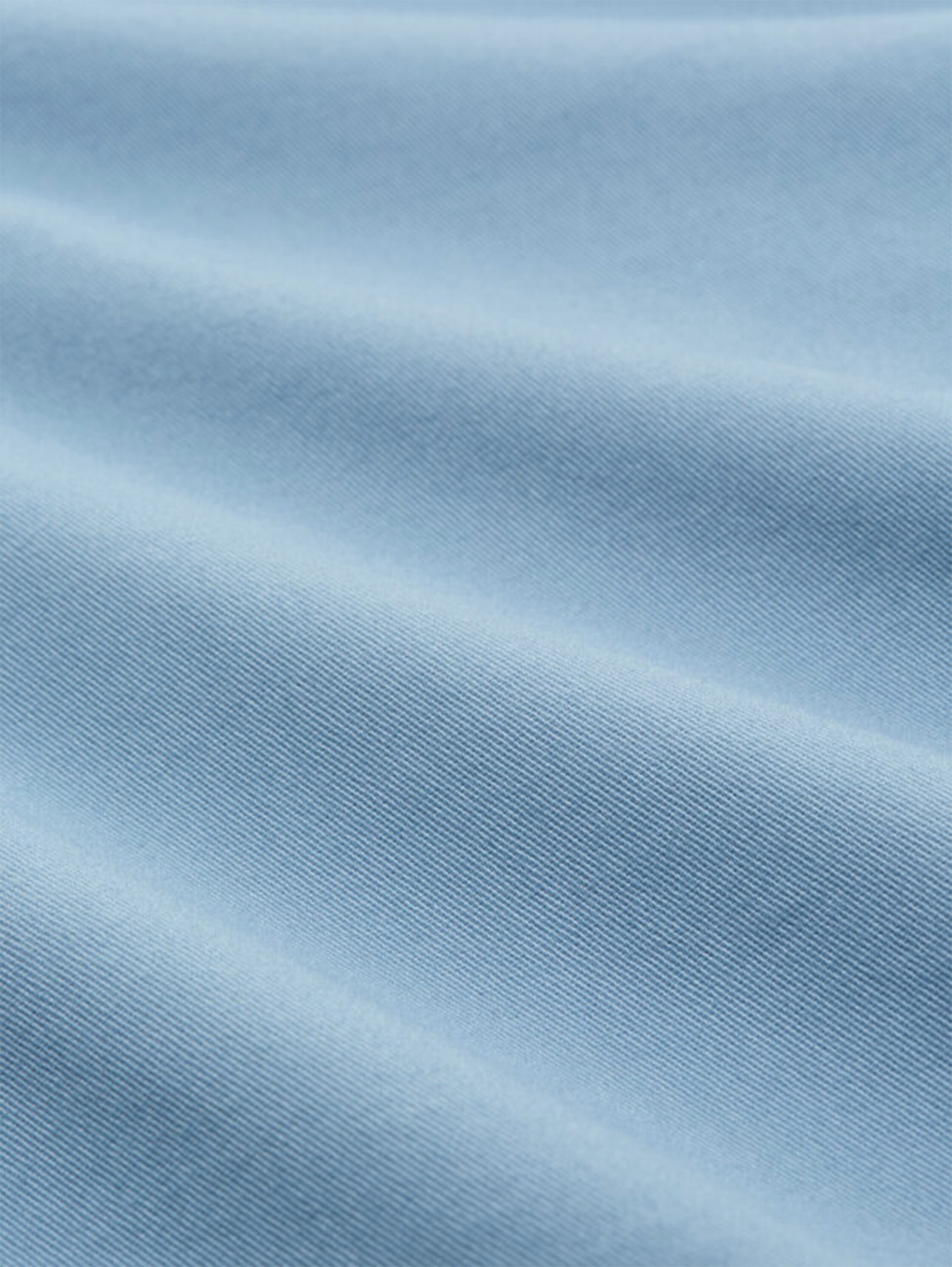 T-shirt en coton avec badge logo - mountain spring blue - Vue de la matière