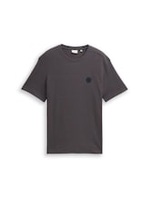 Nicht ausgewählt, T-Shirt mit Waffelstruktur von Tom Tailor, grau