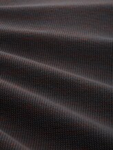 T-shirt à texture gaufrée - grey orange waffle inject - Vue de la matière