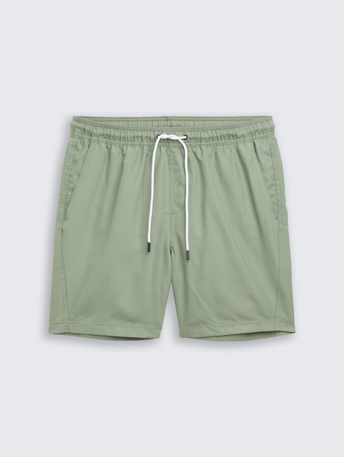 Basic Badeshorts von Denim Male, Sea Spray